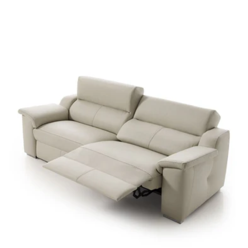 Sofá modelo WAGNER Relax Motorizado Tapizado Piel