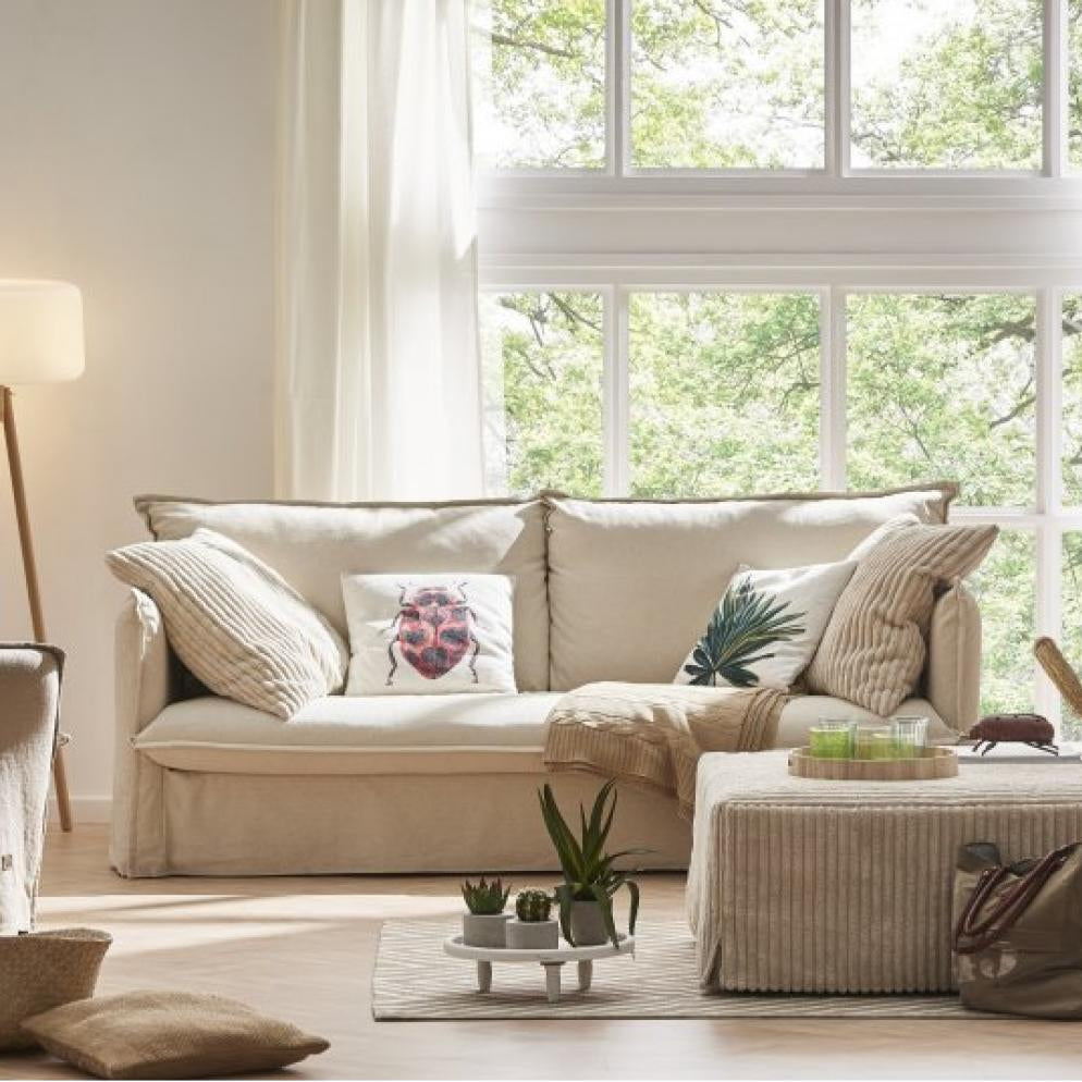 Sofá cama modelo NASSAU con sistema de apertura Italiano