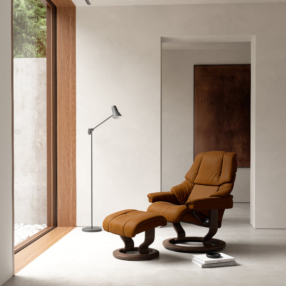 Sillon modelo RENO Classic Plus™ System de STRESSLESS en piel Batick