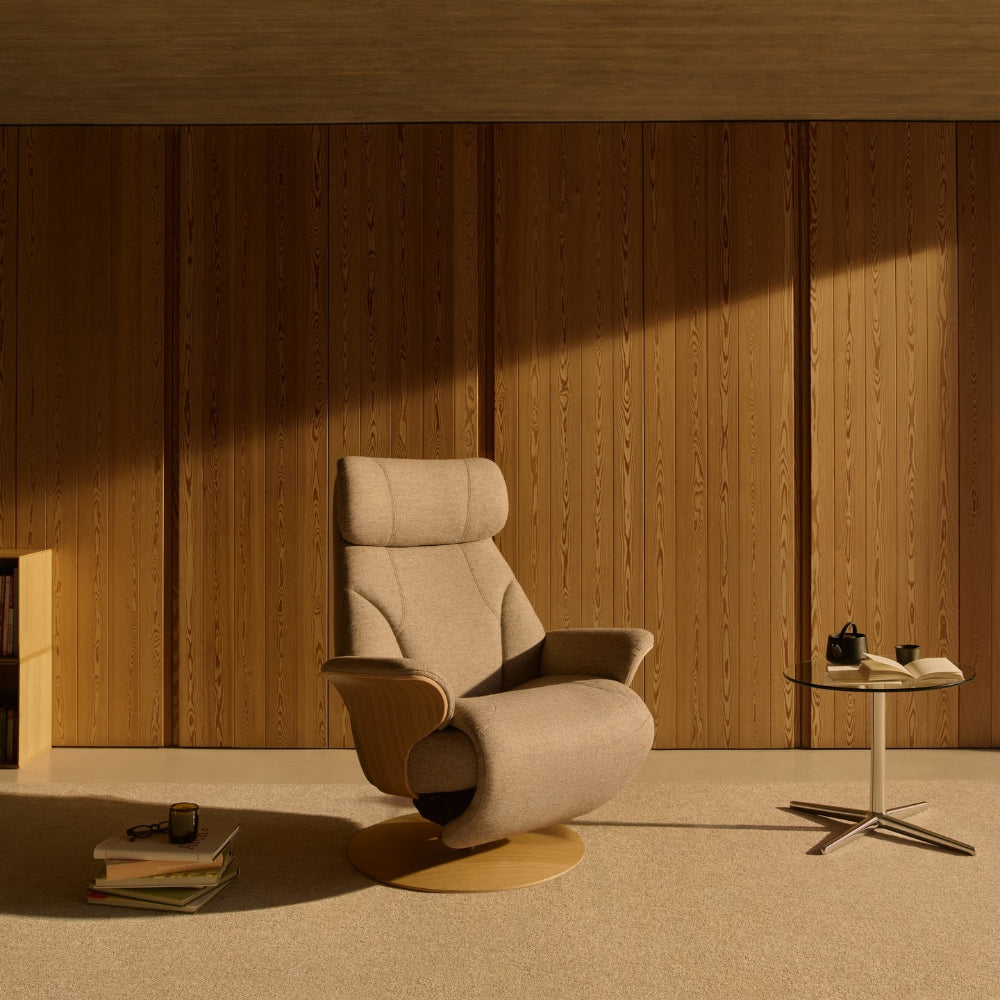 Sillón Stressless modelo ADAM Plus™ System Power™ Pie Disc Piel Batick