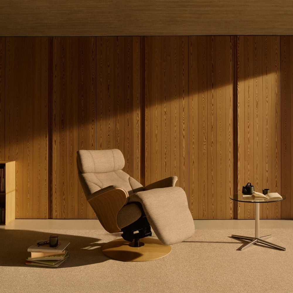 Sillón Stressless modelo ADAM Plus™ System Power™ Pie Disc Piel Batick
