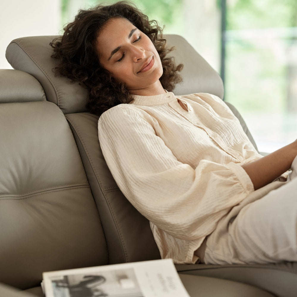 Sofá 2 plazas modelo ANNA A1 Stressless® Power™ piel Paloma