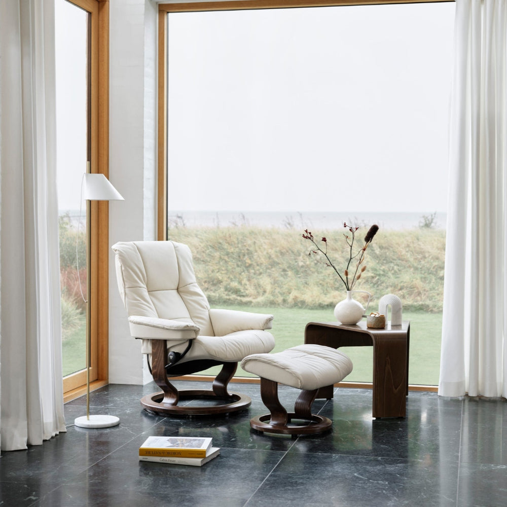Sillon modelo MAYFAIR Classic Plus™ System de STRESSLESS en piel Batik