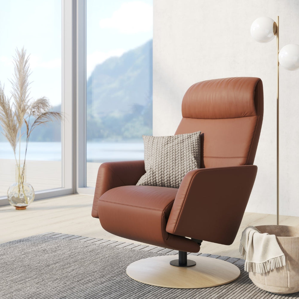 Sillón modelo SCOTT Pie Disc Plus™ System Power™ con calefacción piel Paloma