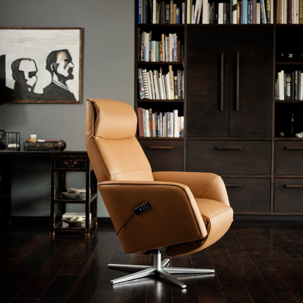 Sillón modelo SCOTT Pie Sirius Plus™ System Power™ con calefacción piel Paloma