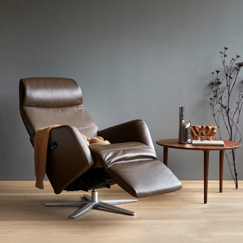 Sillón modelo SCOTT Pie Sirius Plus™ System Power™ con calefacción piel Paloma