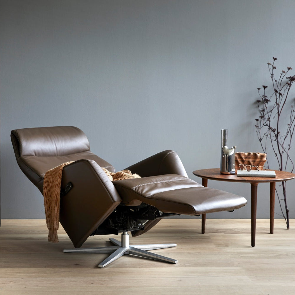 Sillón modelo SCOTT Pie Sirius Plus™ System Power™ con calefacción piel Paloma