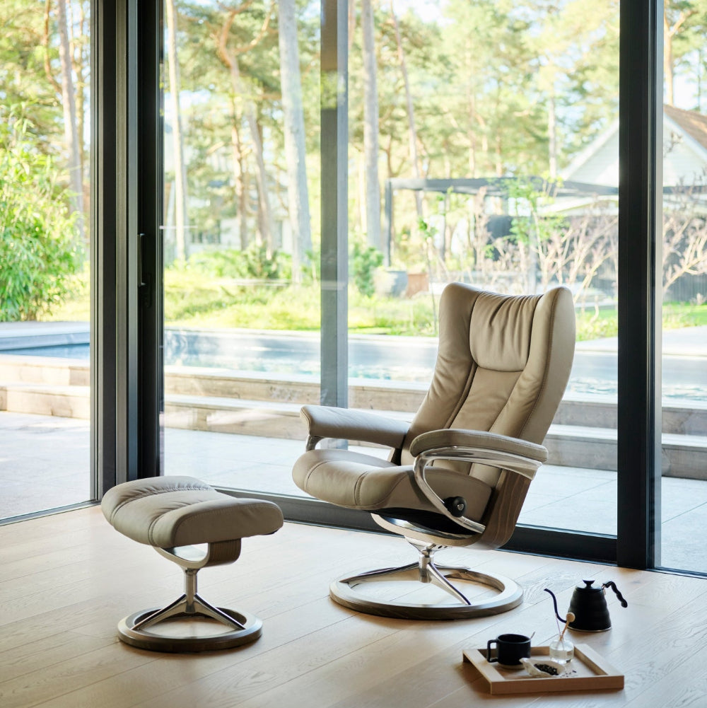 Sillón modelo WING Signature Plus™ System BalanceAdapt™ en piel Paloma