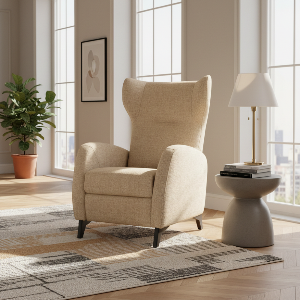 Sillón Relax modelo TOULOUSE Tapizado Antimanchas