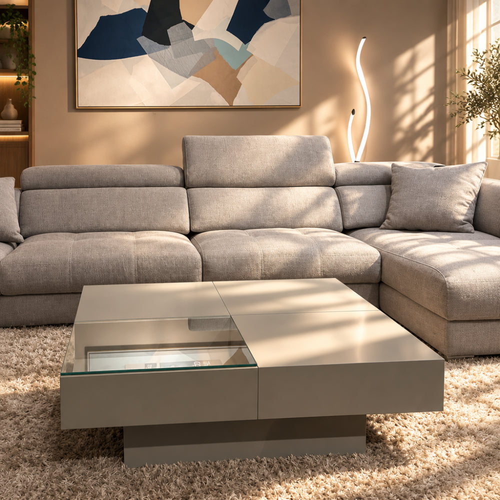 Mesa centro de diseño modular Modelo IN-BX