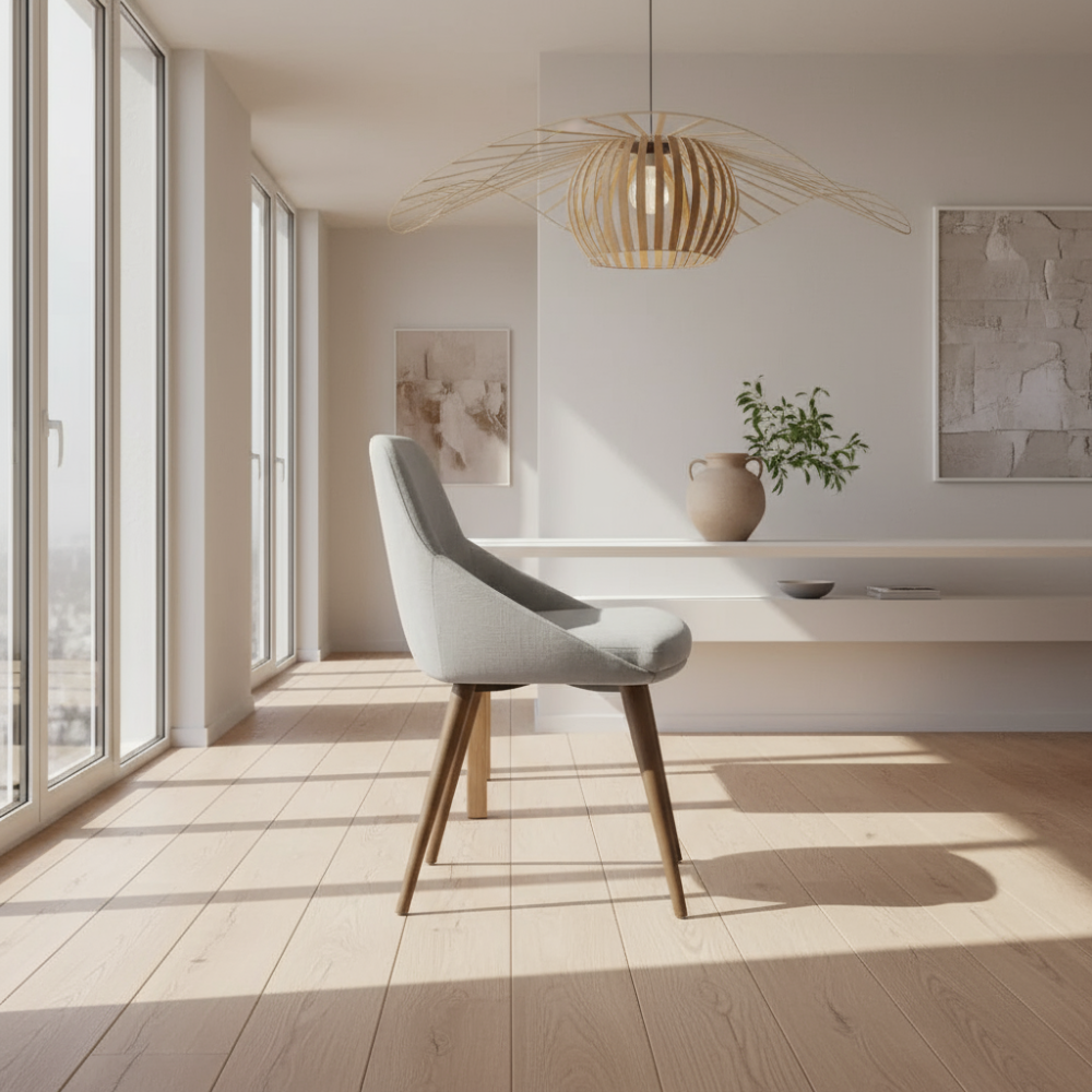 Silla de diseño patas madera