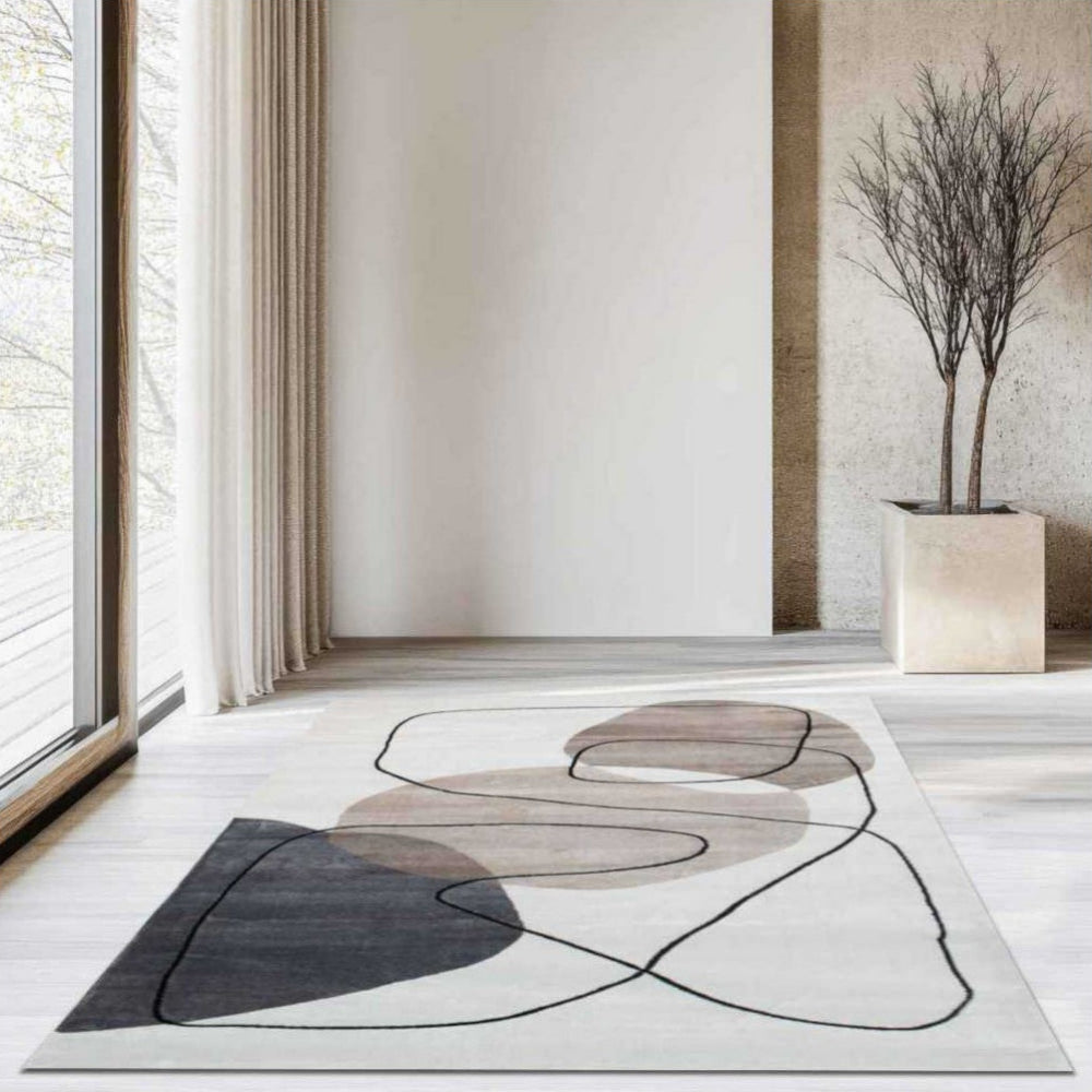 alfombra moderna pelo corto musee i