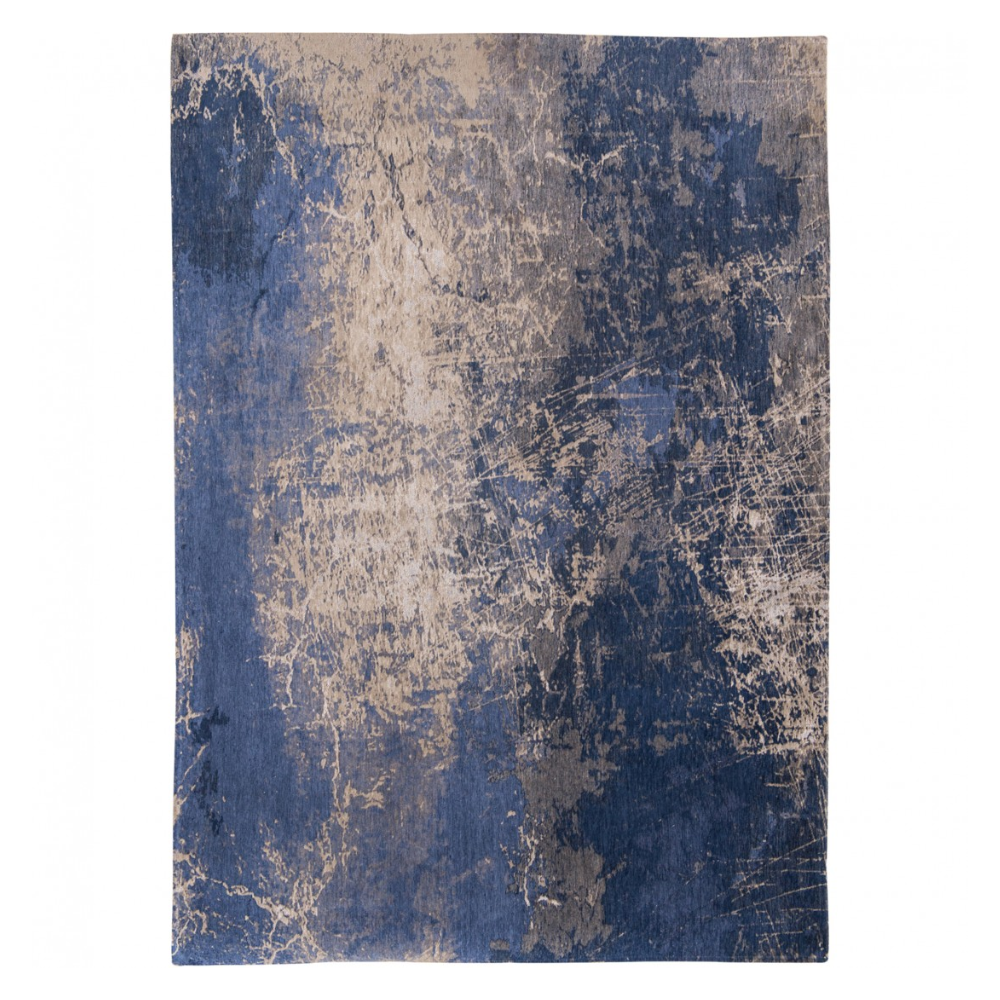 alfombra rustik chenille azul