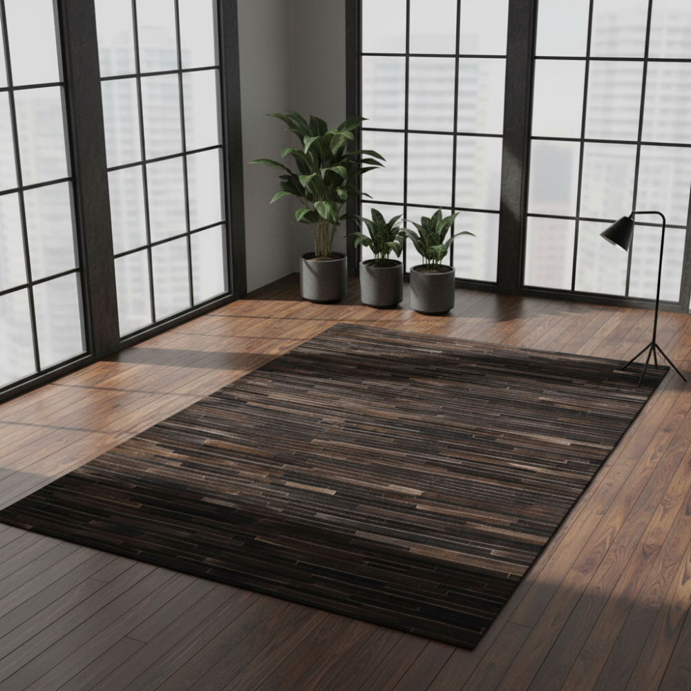 Alfombra de piel Lines