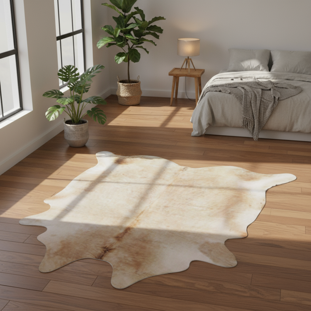 Alfombra de diseño en piel Naturals propuesta E