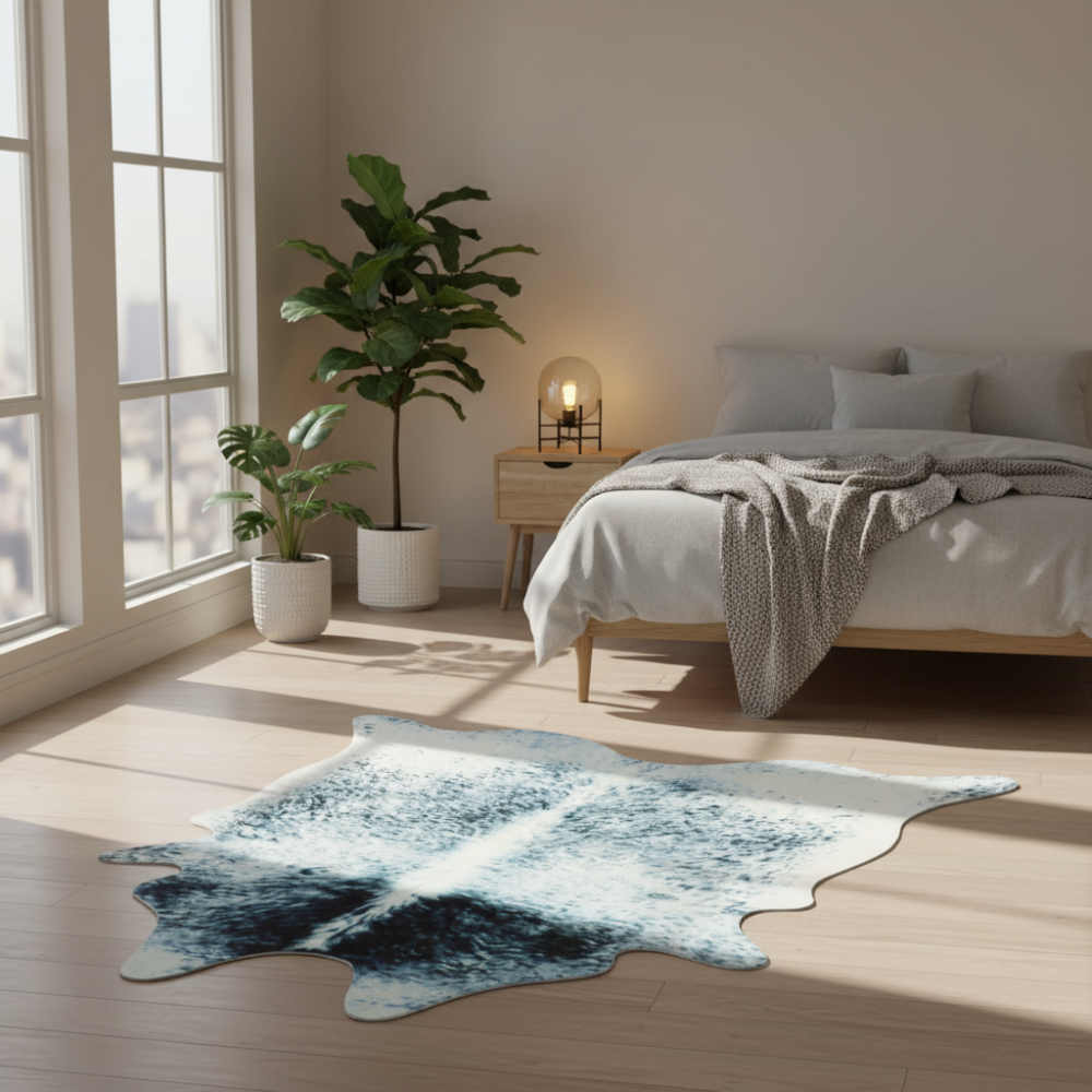 Alfombra de diseño en piel Naturals propuesta F