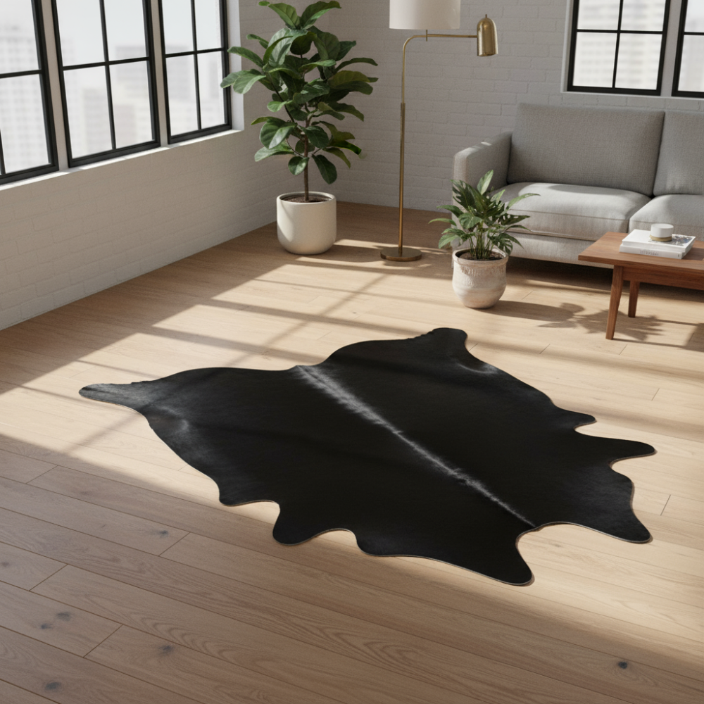 Alfombra de diseño en piel Naturals propuesta I