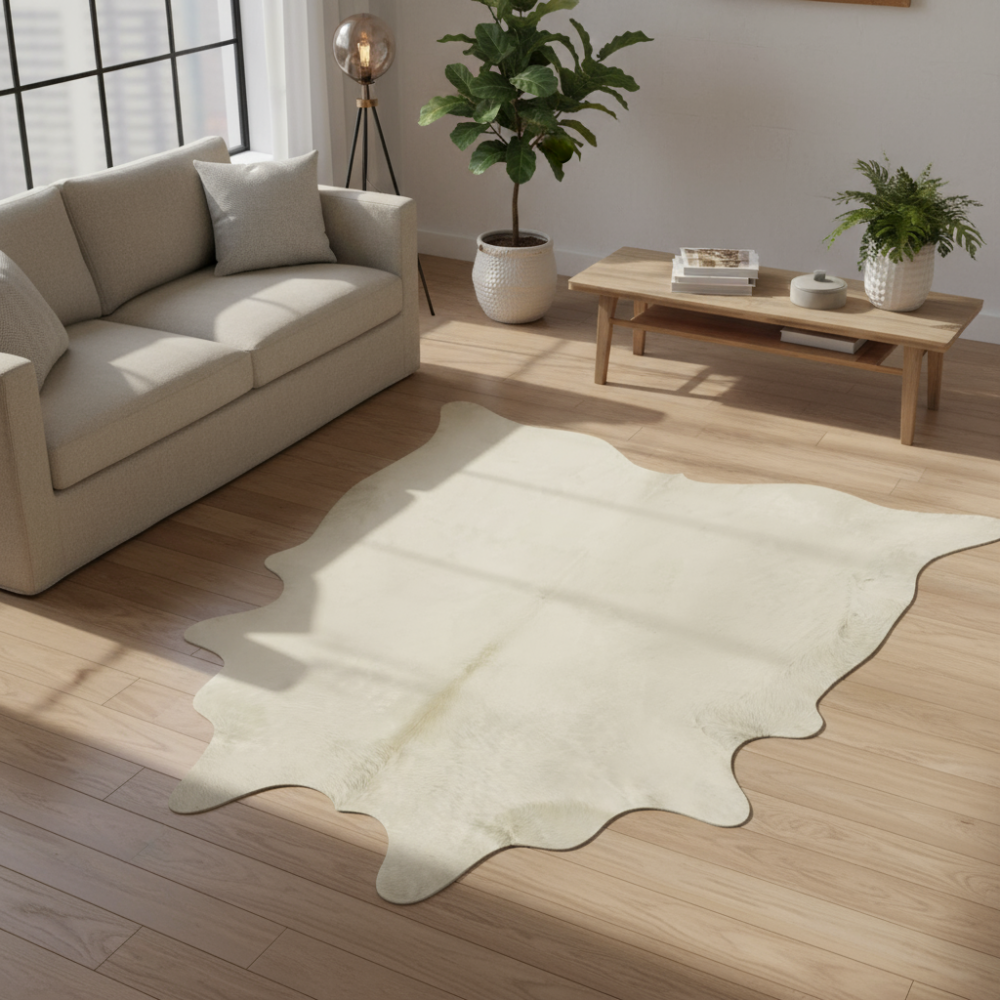 Alfombra de diseño en piel Naturals propuesta J