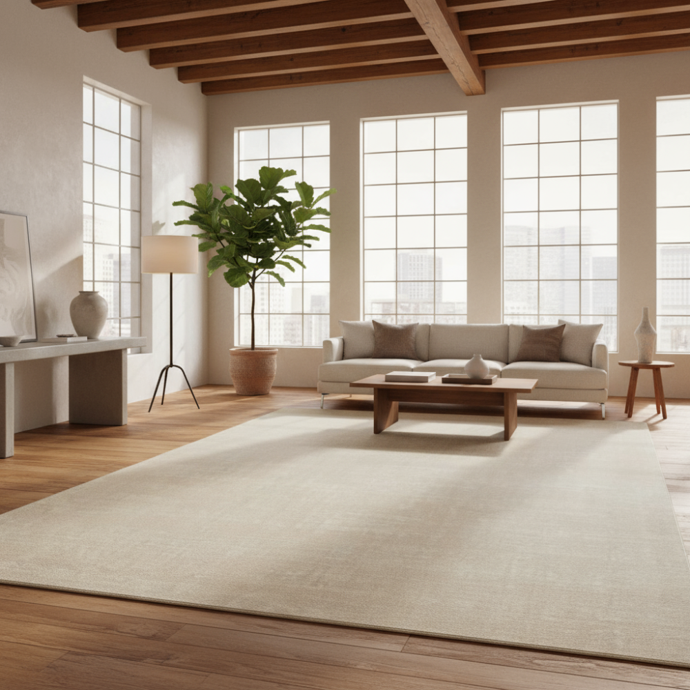 Alfombra moderna Vegas New Lisa Crema