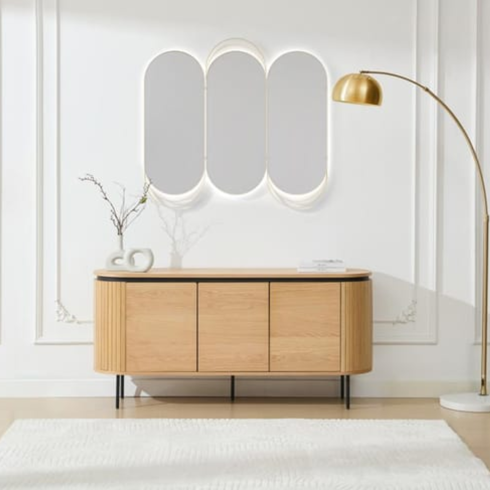 Aparador Estilo Retro – Chapa de Roble