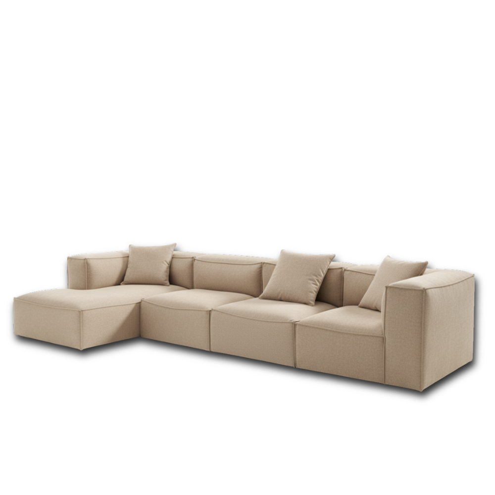 Chaiselongue de diseño modular convertible modelo BABAR