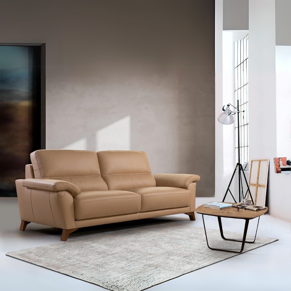 Sofa Modelo Baccara Tapizado en Piel 1