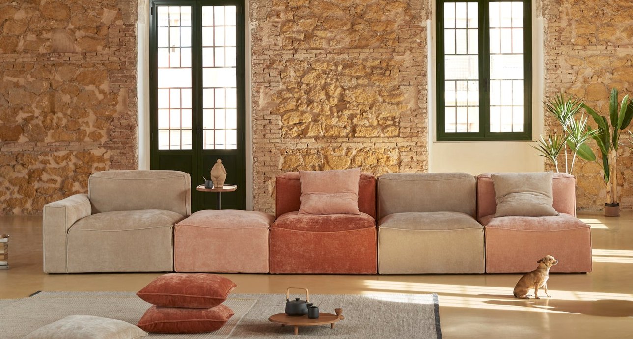 Sofá de diseño modular convertible modelo BABAR