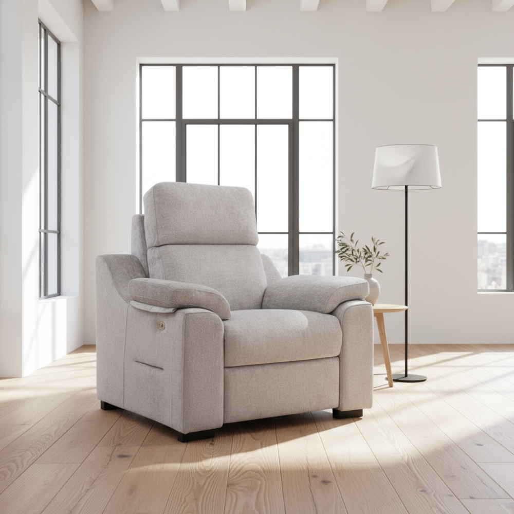 Butaca relax modelo BIRMINGHAM tapizado Aquaclean