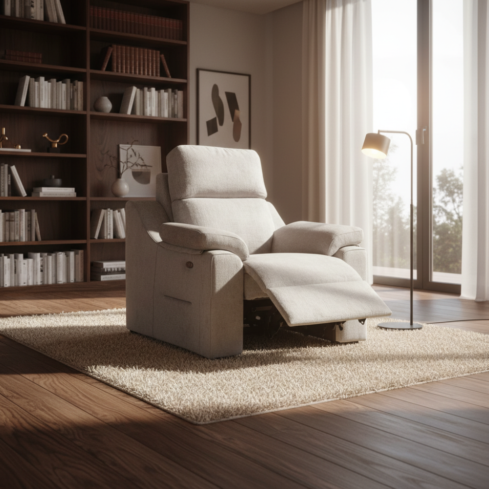 Butaca relax modelo BIRMINGHAM tapizado Aquaclean