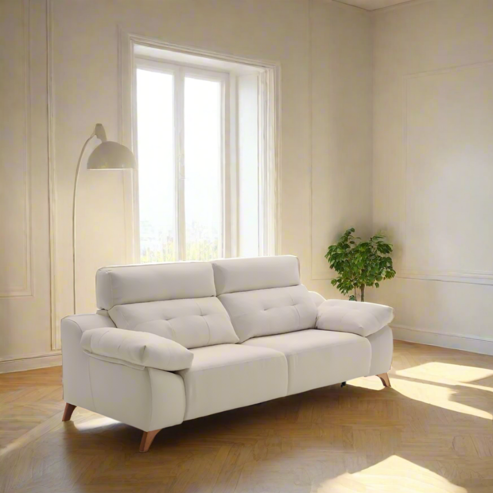 Sofá con asientos extraíbles con carro modelo BOOBOO tapizado Aquaclean