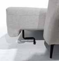 Sofá de diseño y deslizantes de carro manual modelo BRAZIL