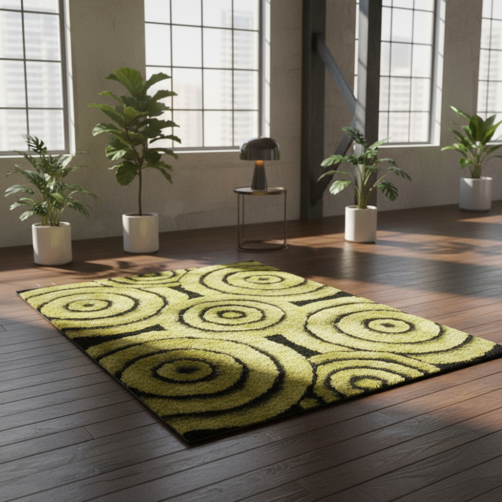 Alfombra de diseño tridimensional Bubbles