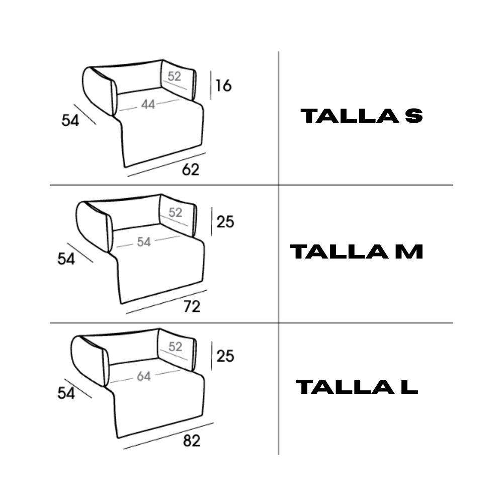 Camita adaptable a sofá para Mascotas