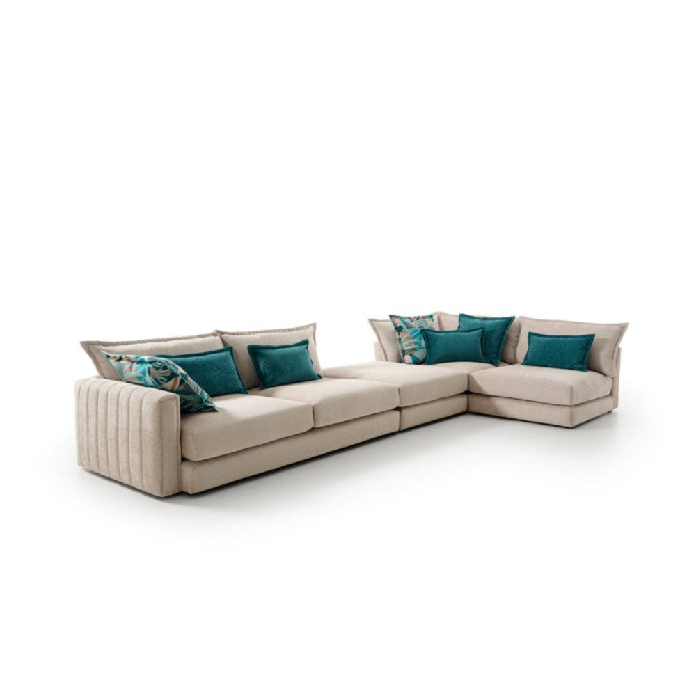 Maxi sofá de diseño modular convertible rinconera modelo OLAVIDE