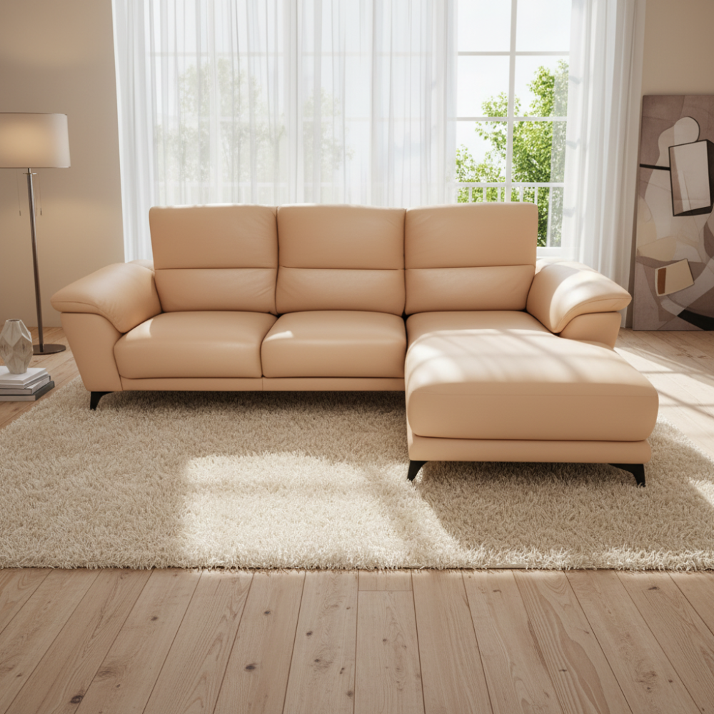 Chaiselongue modelo BACCARA Tapizado Piel