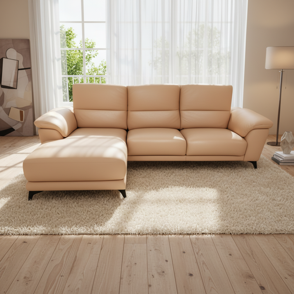 Chaiselongue modelo BACCARA Tapizado Piel