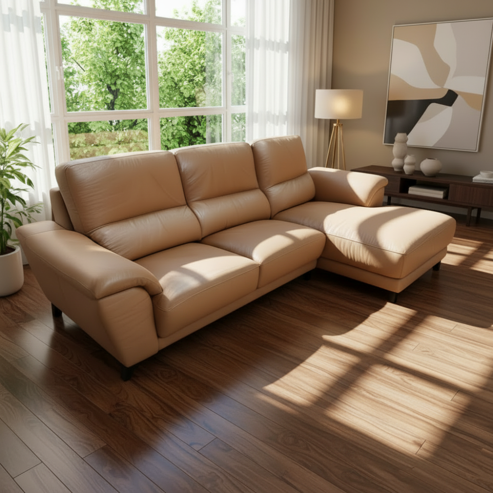 Chaiselongue modelo BACCARA Tapizado Piel