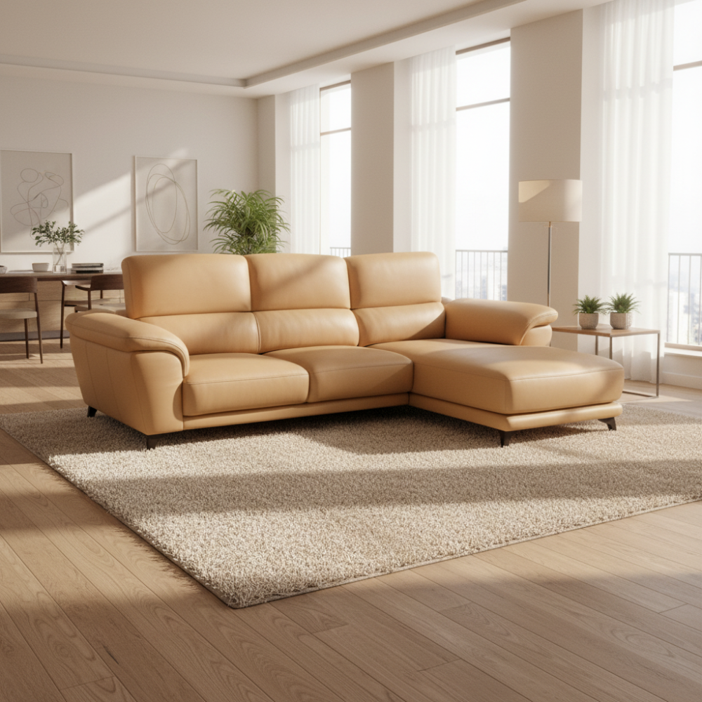 Chaiselongue modelo BACCARA Tapizado Piel