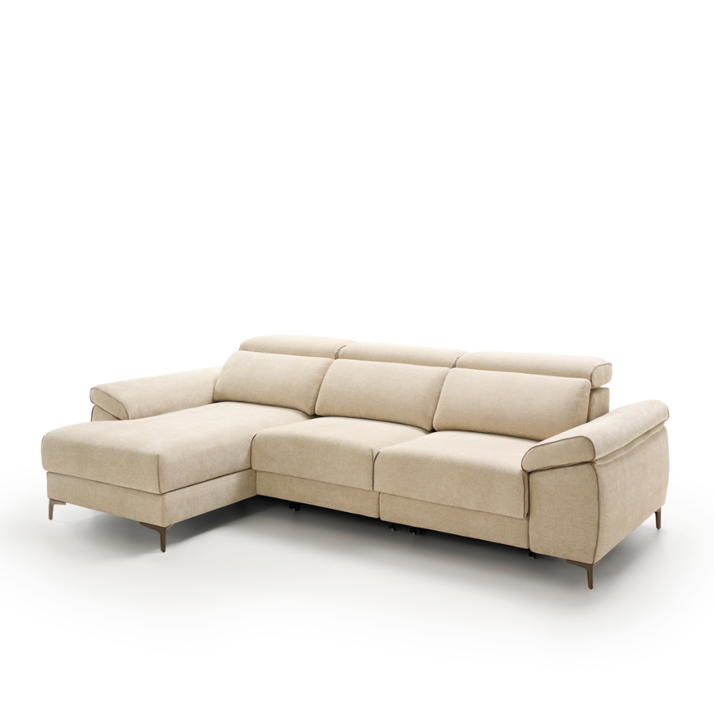 Chaiselongue con asientos deslizantes carro modelo BOND