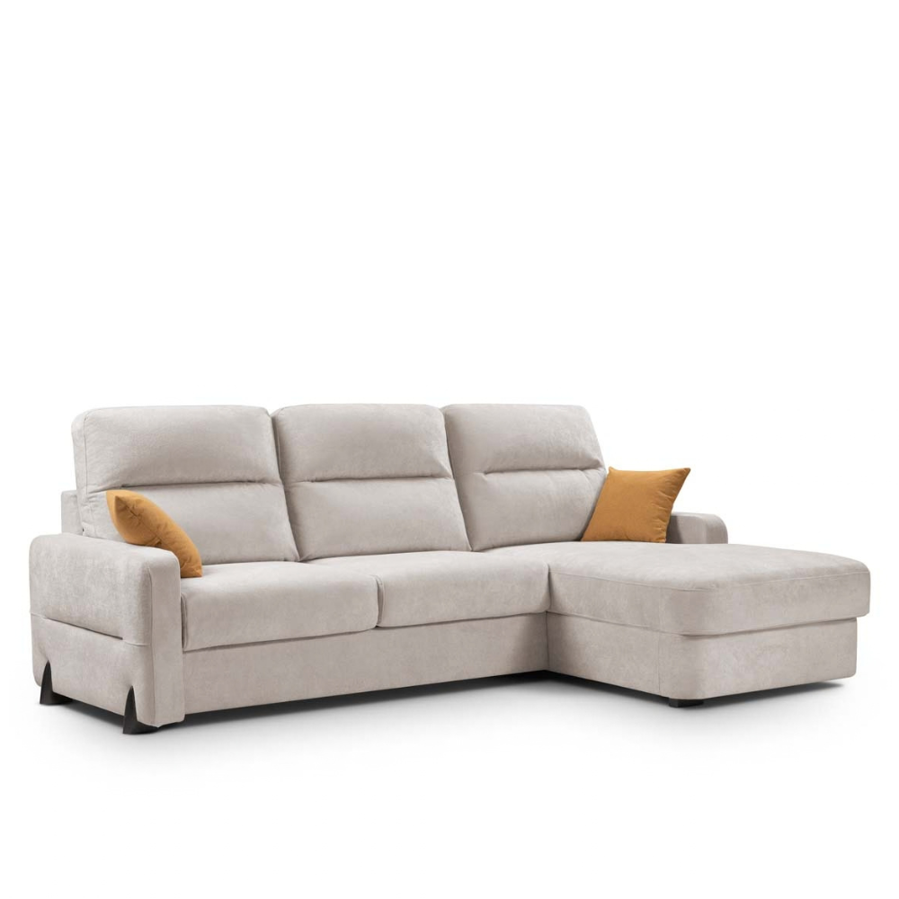 Chaiselongue cama con sistema de apertura italiano modelo ETNA