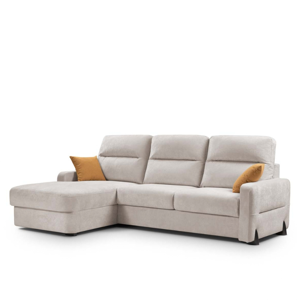 Chaiselongue cama con sistema de apertura italiano modelo ETNA