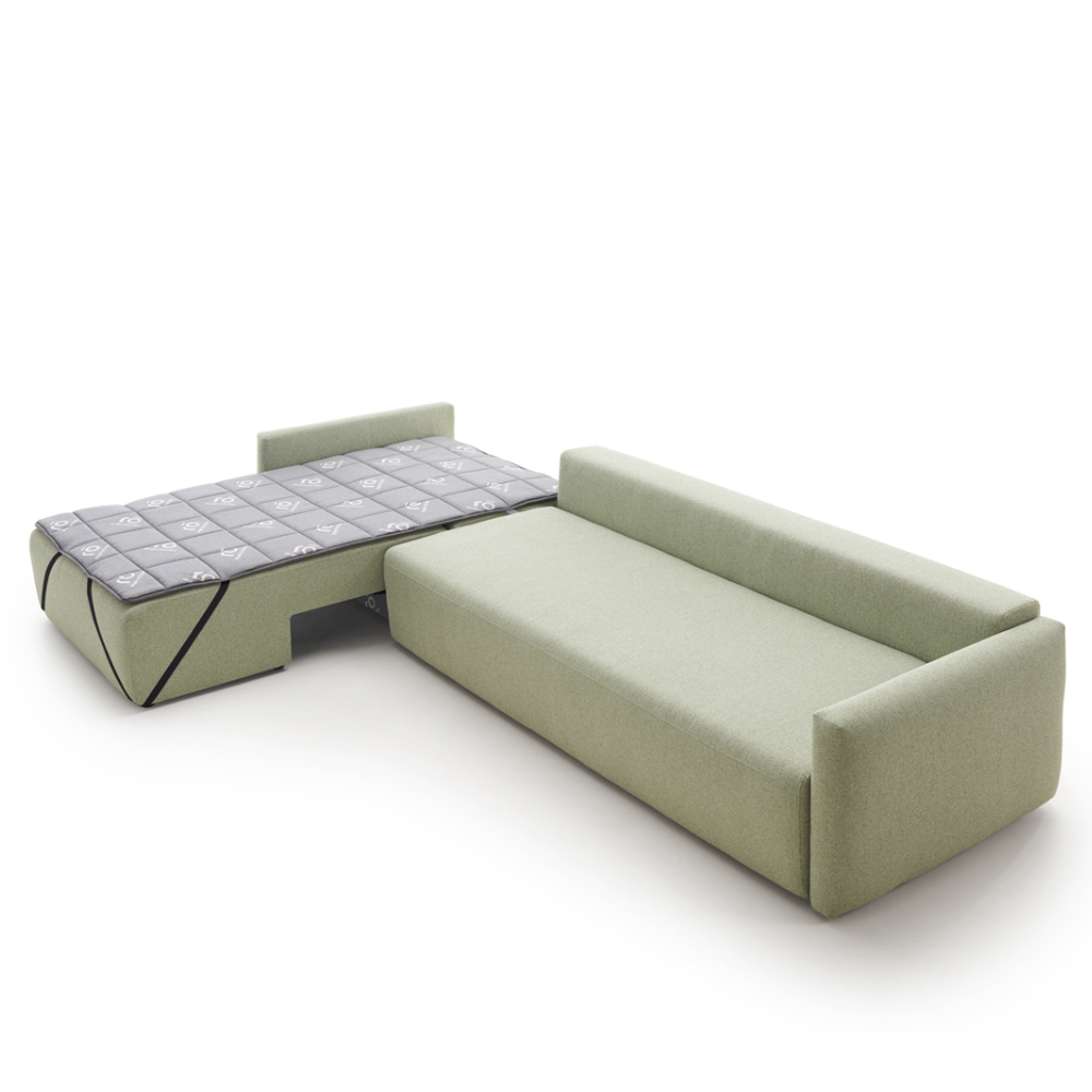 Chaiselongue cama modelo BASINGER tapizado Aquaclean