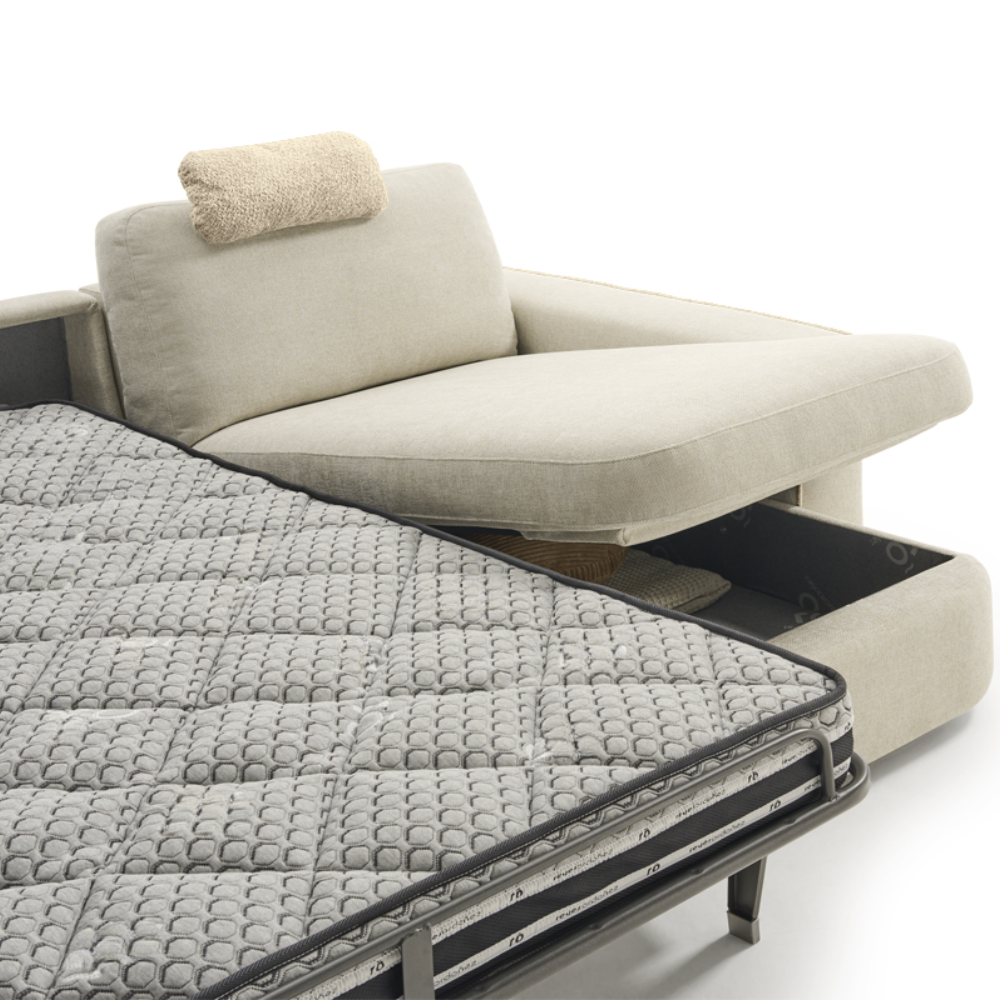 Chaiselongue cama de apertura italiana modelo COTTON