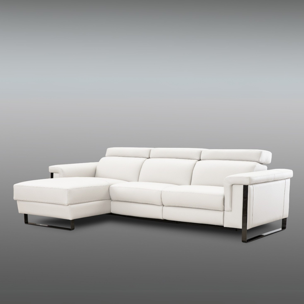 Chaiselongue de diseño modelo CUPERTINO Tapizado Piel