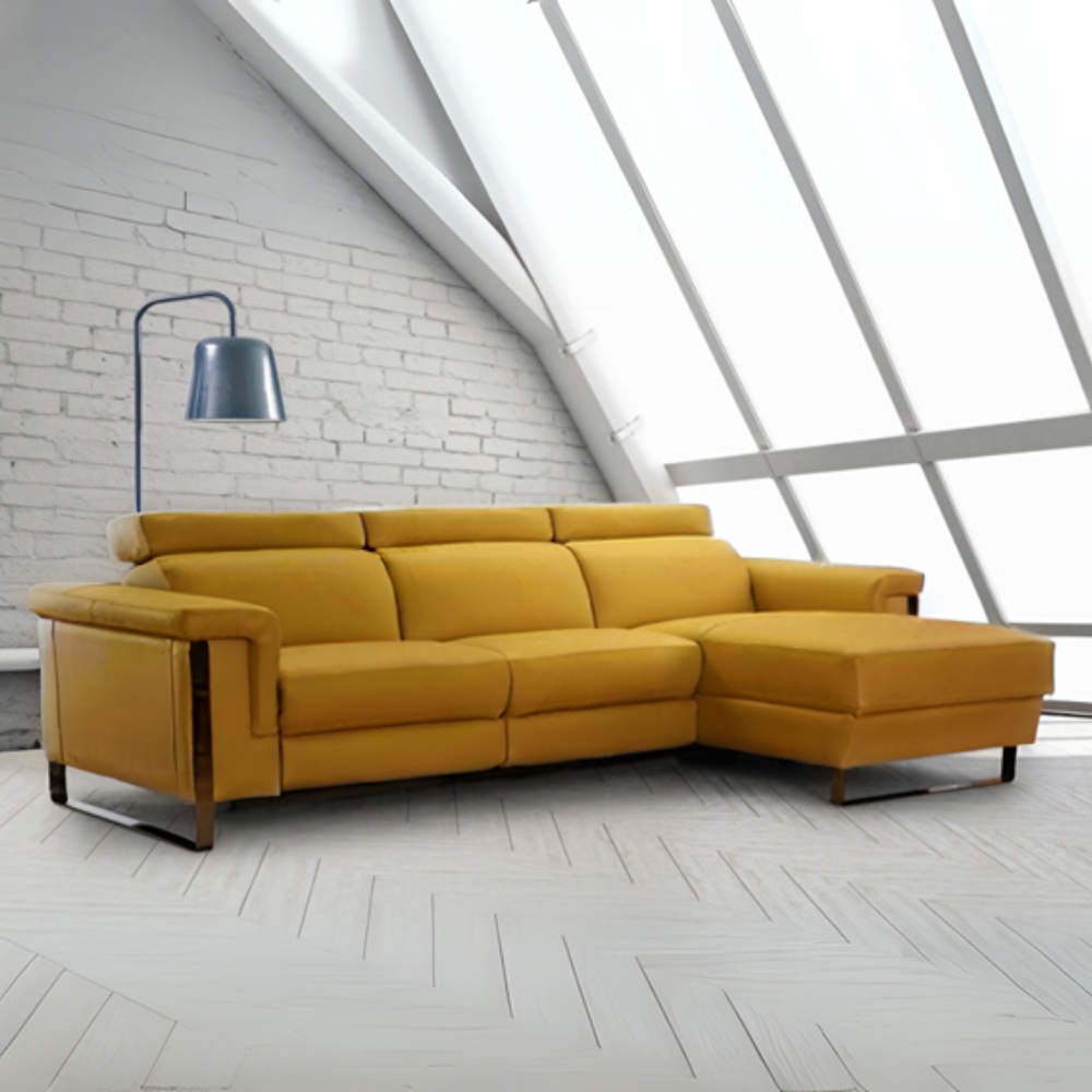 Chaiselongue de diseño modelo CUPERTINO Tapizado Tela