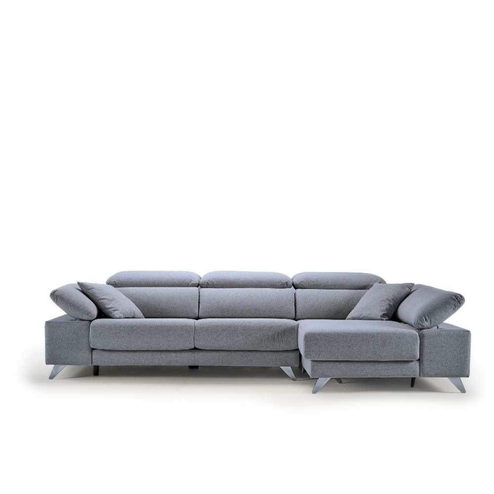 Chaiselongue modelo NICE deslizante con carro en tela AQUACLEAN