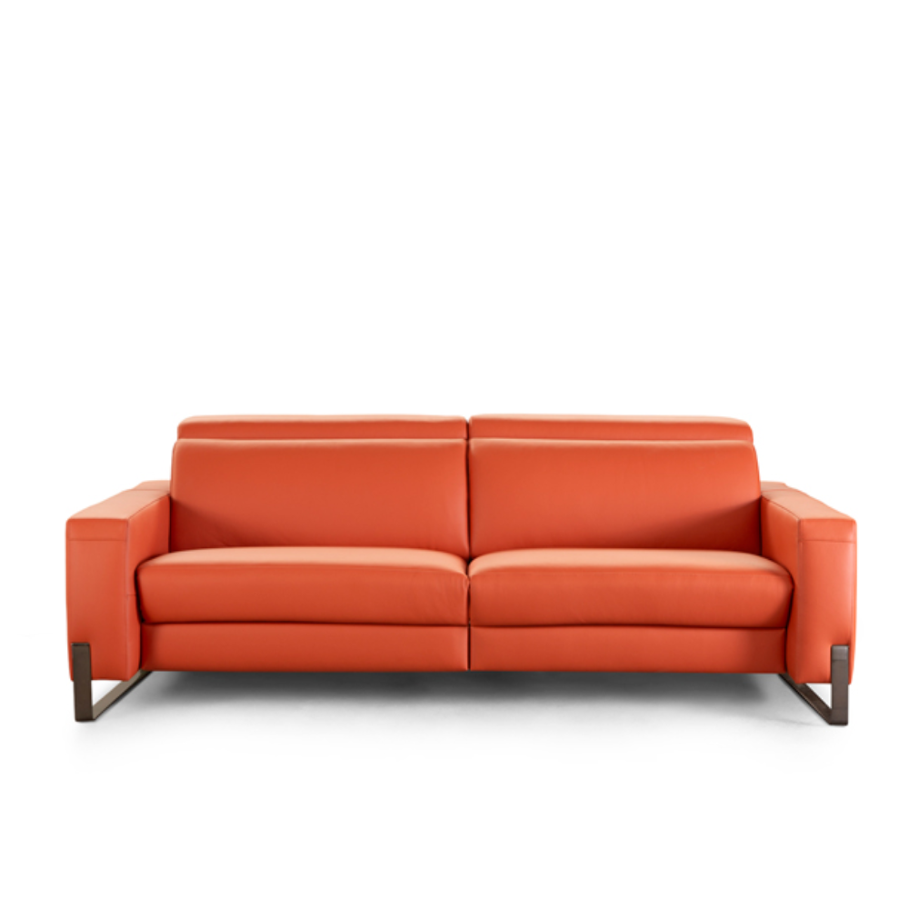 Sofá de diseño modelo DENIRO en piel