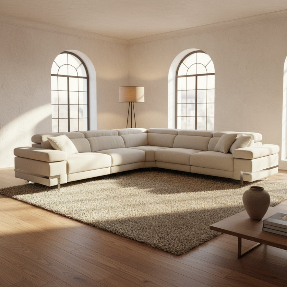 Rinconera con 2 asientos relax modelo ACAPULCO Tapizado Aquaclean