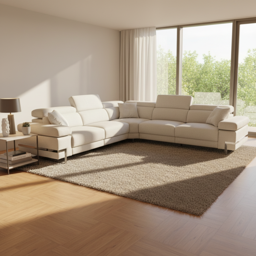 Rinconera con 2 asientos relax modelo ACAPULCO Tapizado Aquaclean