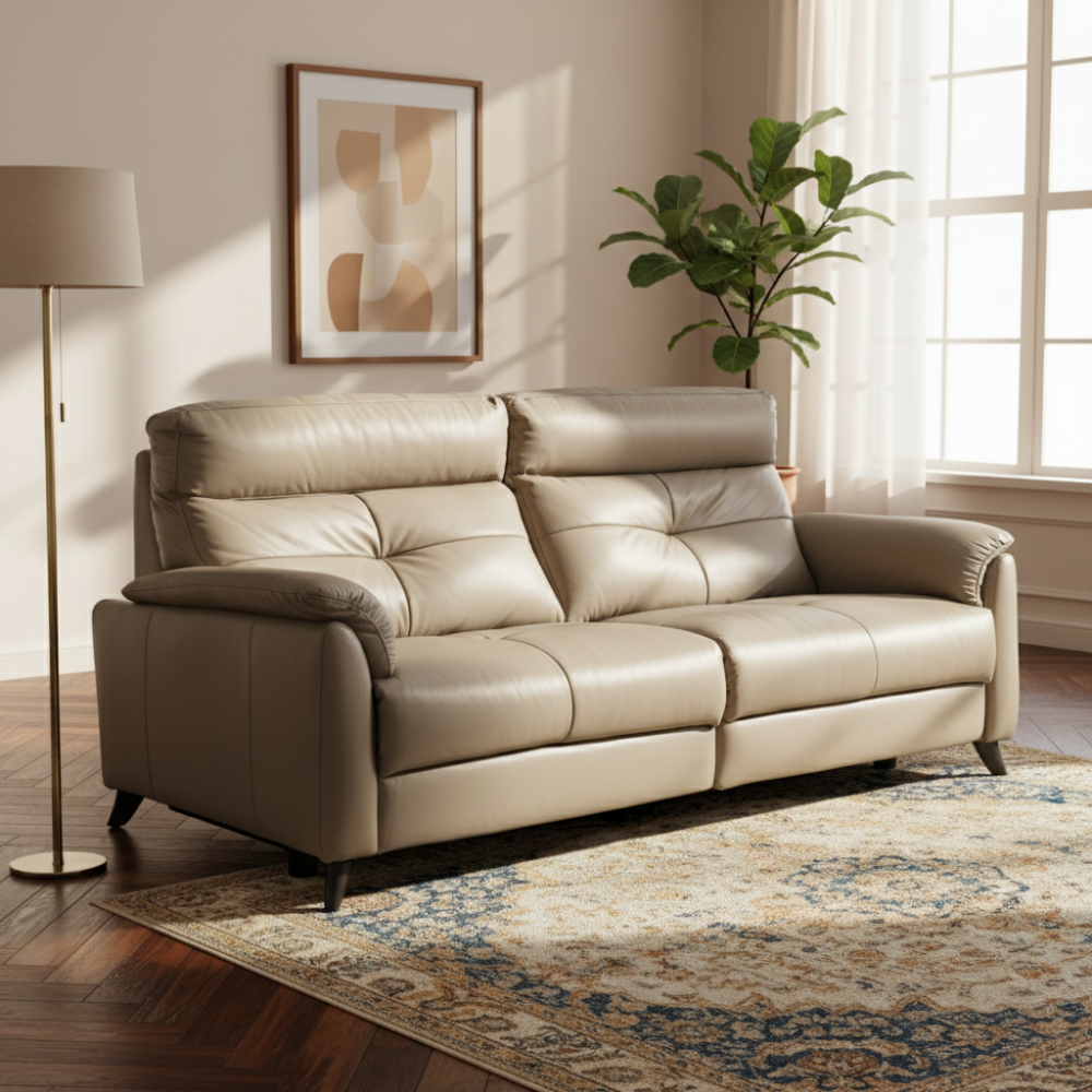 Sofá modelo HENRIETTA Tapizado Piel